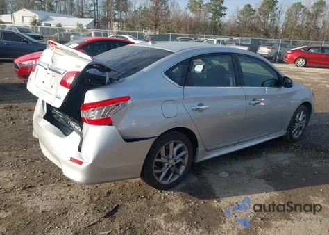 2014 Nissan Sentra Sr из США, поврежденный, VIN 3N1AB7AP1EY254934